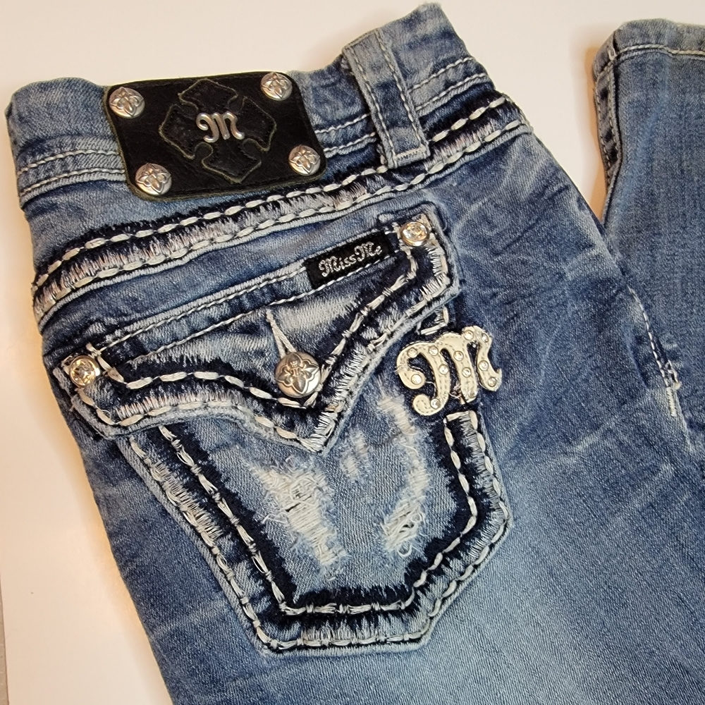 MissMe Jeans Easy Boot Size 30
